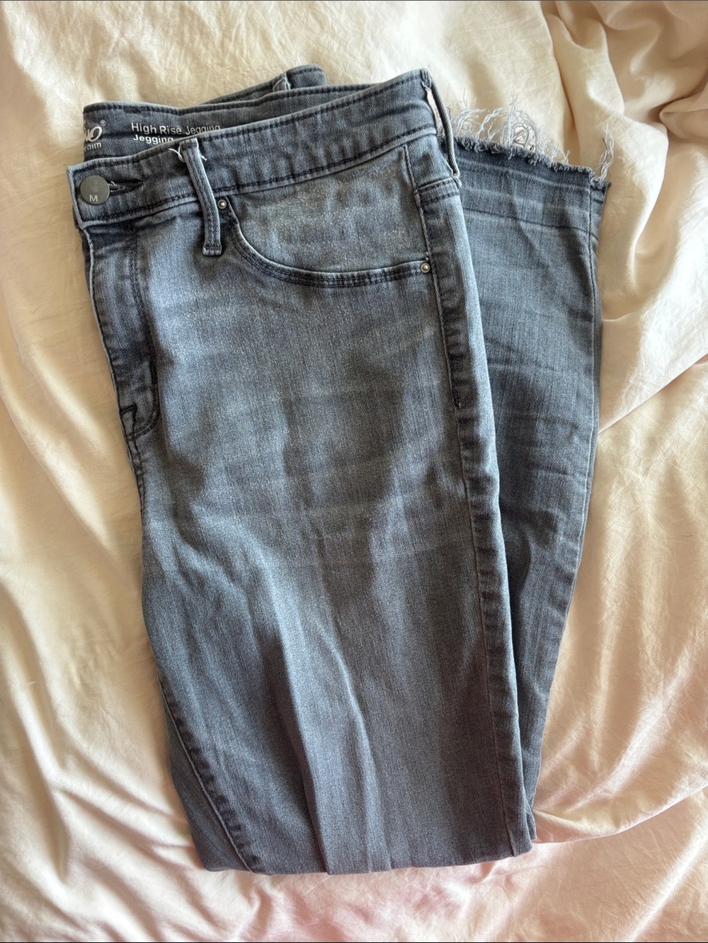 Mossimo Supply Co. High-Rise Gray Women's Jeans